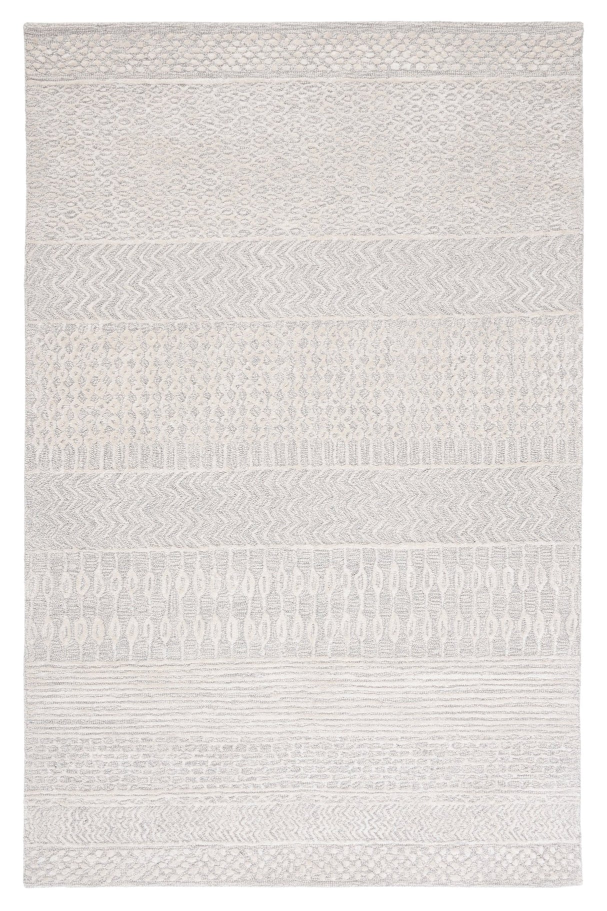 Safavieh Glamour Glm538F Grey/Ivory Rug - Safavieh - glm538f - 3