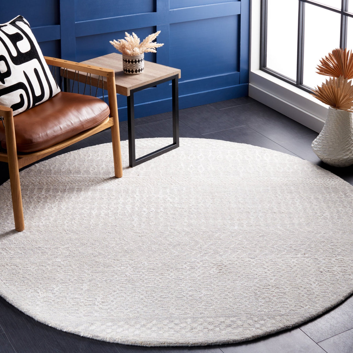 Safavieh Glamour Glm538F Grey/Ivory Rug - Safavieh - glm538f - 6r