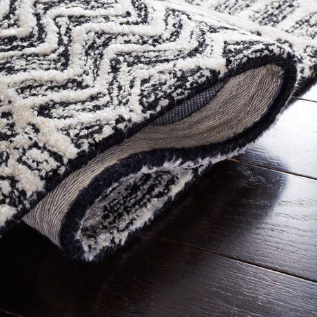 Safavieh Glamour Glm538H Charcoal/Ivory Rug - Safavieh - glm538h - 6r
