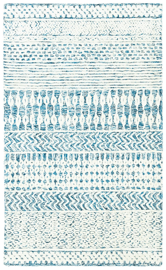 Safavieh Glamour Glm538N Navy/Ivory Rug - Safavieh - glm538n - 6r