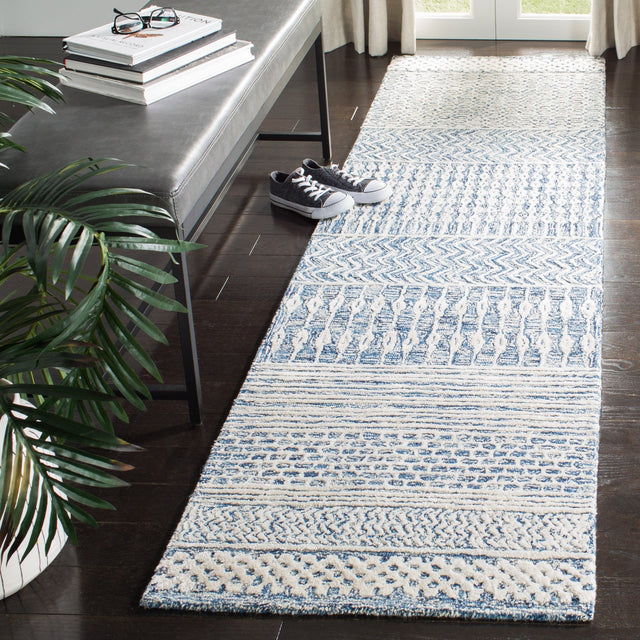 Safavieh Glamour Glm538N Navy/Ivory Rug - Safavieh - glm538n - 6r