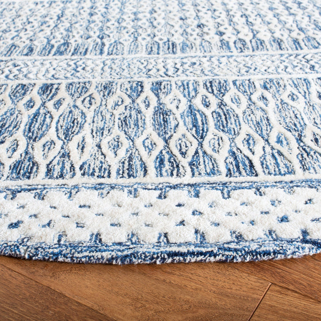 Safavieh Glamour Glm538N Navy/Ivory Rug - Safavieh - glm538n - 6r