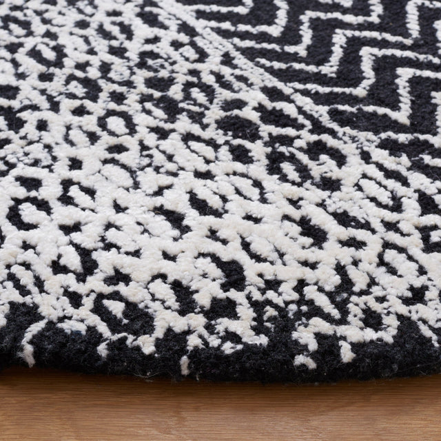 Safavieh Glamour Glm538Z Black/Ivory Rug - Safavieh - glm538z - 3