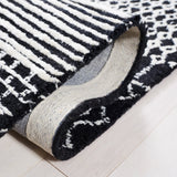Safavieh Glamour Glm538Z Black/Ivory Rug - Safavieh - glm538z - 6r