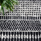 Safavieh Glamour Glm538Z Black/Ivory Rug - Safavieh - glm538z - 6r