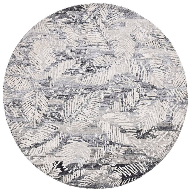 Safavieh Glamour Glm539Z Black/Ivory Rug - Safavieh - glm539z - 6r