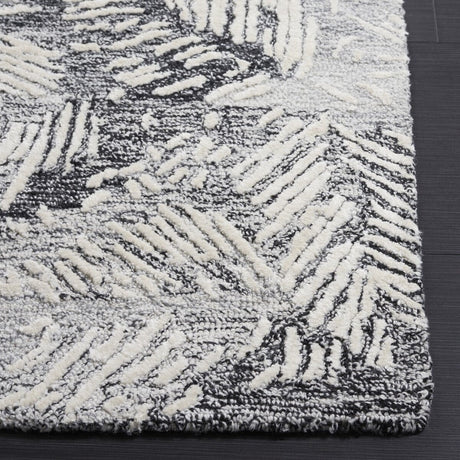 Safavieh Glamour Glm539Z Black/Ivory Rug - Safavieh - glm539z - 6r