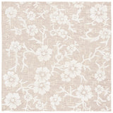 Safavieh Glamour 6'-0" x 6'-0" Rug in Beige / Ivory