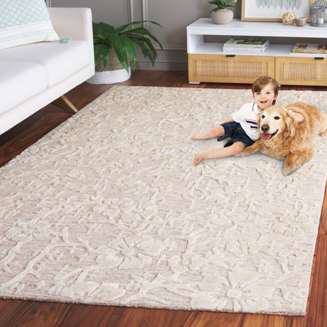 Safavieh Glamour Glm540B Beige/Ivory Rug - Safavieh - glm540b - 28