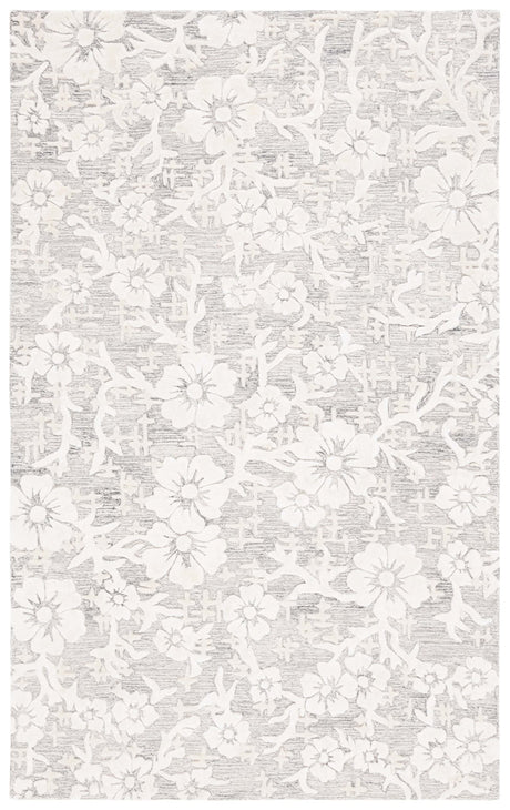 Safavieh Glamour Glm540F Grey/Ivory Rug - Safavieh - glm540f - 3