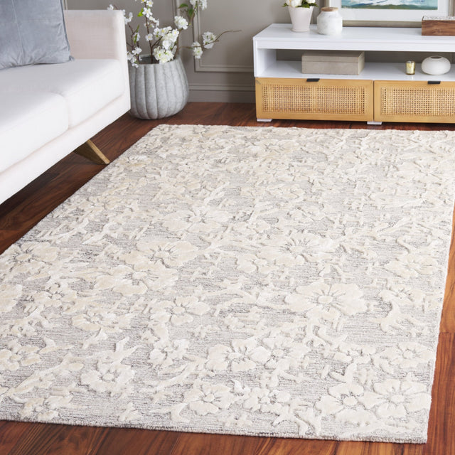 Safavieh Glamour Glm540F Grey/Ivory Rug - Safavieh - glm540f - 3