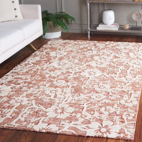 Safavieh Glamour Glm540P Rust/Ivory Rug - Safavieh - glm540p - 3