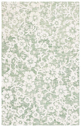 Safavieh Glamour 4'-0" x 6'-0" Rug in Green / Ivory