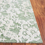 Safavieh Glamour 4'-0" x 6'-0" Rug in Green / Ivory