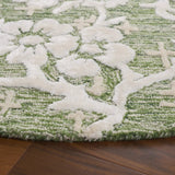 Safavieh Glamour 6'-0" x 6'-0" Rug in Green / Ivory