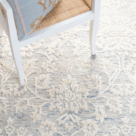 Safavieh Glamour Glm551M Blue/Ivory Rugs - Safavieh - glm551m - 5