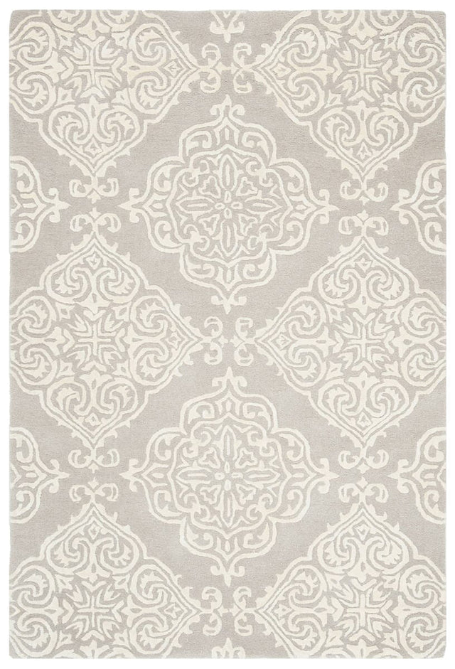 Safavieh Glamour Glm568A Silver/Ivory Rug - Safavieh - glm568a - 2