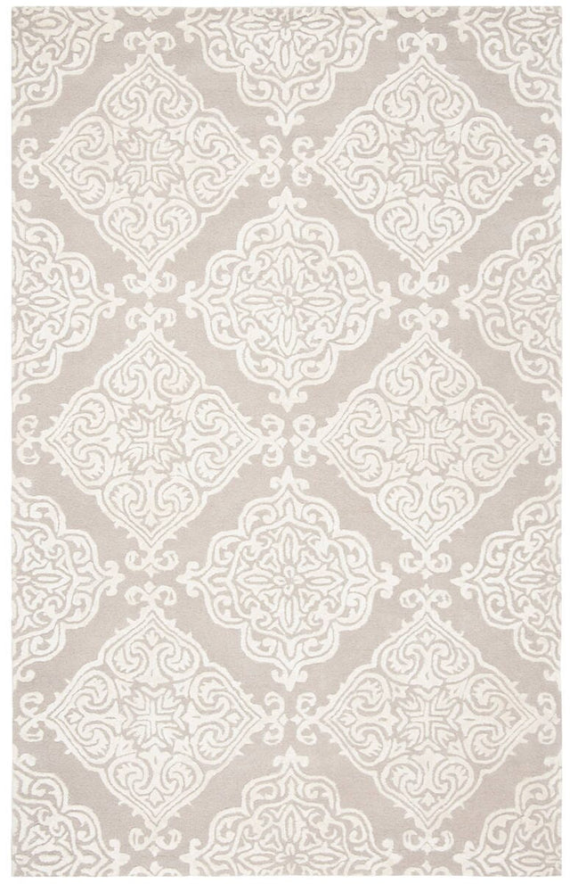 Safavieh Glamour Glm568A Silver/Ivory Rug - Safavieh - glm568a - 2