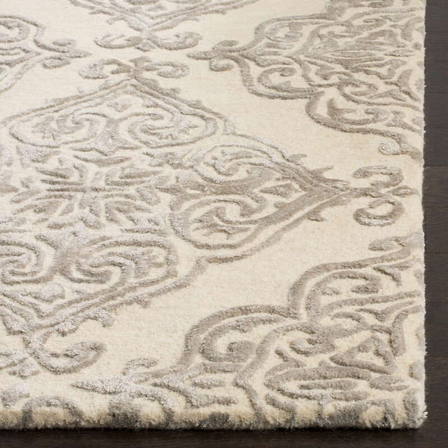 Safavieh Glamour Glm568C Ivory / Silver Rugs - Safavieh - glm568c - 2