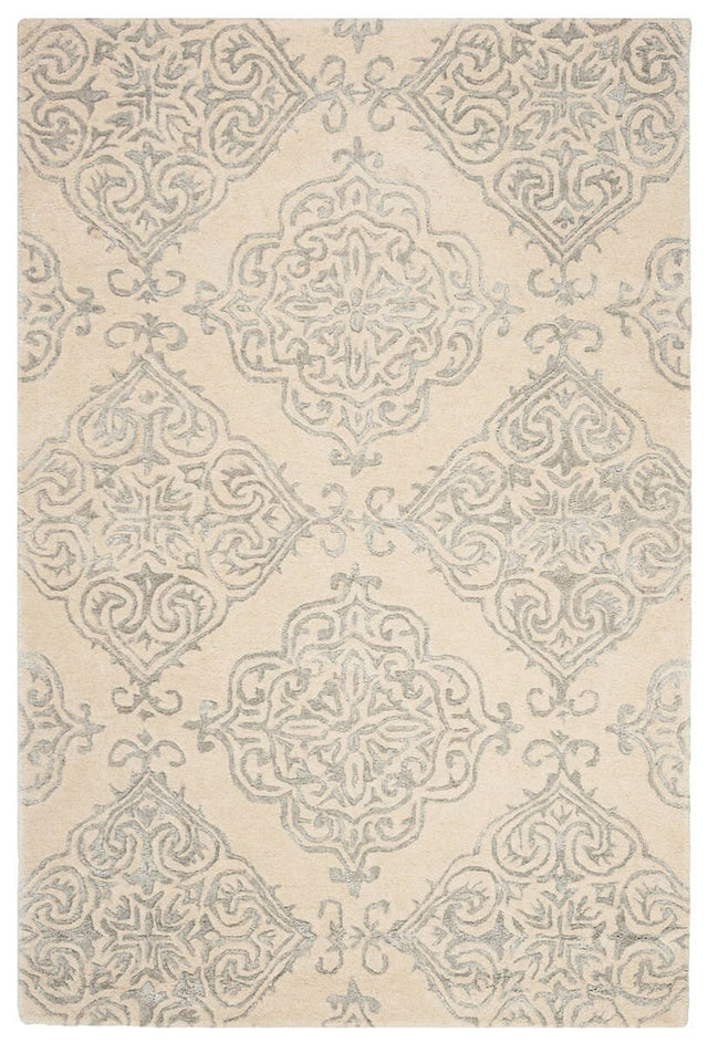 Safavieh Glamour Glm568C Ivory / Silver Rugs - Safavieh - glm568c - 6r