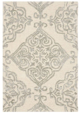 Safavieh Glamour Glm568C Ivory / Silver Rugs - Safavieh - glm568c - 6r