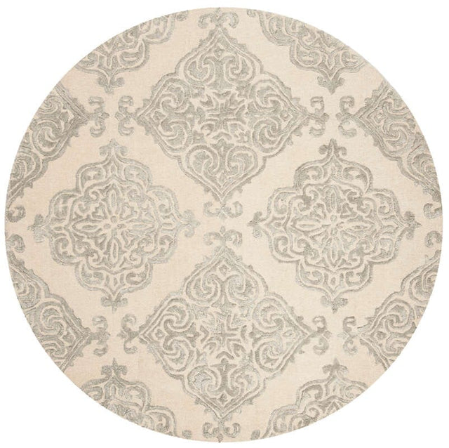 Safavieh Glamour Glm568C Ivory / Silver Rugs - Safavieh - glm568c - 6r