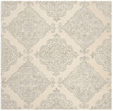 Safavieh Glamour Glm568C Ivory / Silver Rugs - Safavieh - glm568c - 6sq