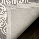 Safavieh Glamour Glm568D Dark Grey / Ivory Rugs - Safavieh - glm568d - 2