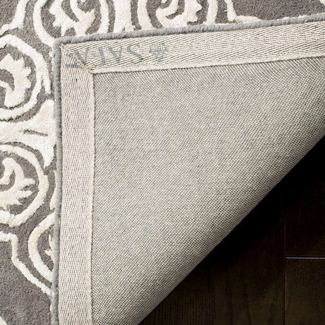 Safavieh Glamour Glm568D Dark Grey / Ivory Rugs - Safavieh - glm568d - 2
