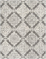 Safavieh Glamour Glm568D Dark Grey / Ivory Rugs - Safavieh - glm568d - 6r