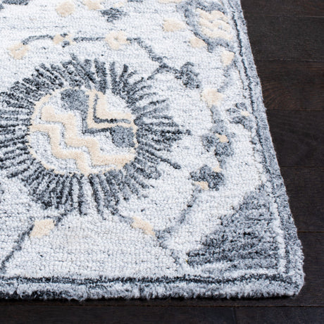 Safavieh Glamour Glm569A Ivory/Grey Rugs - Safavieh - glm569a - 6r