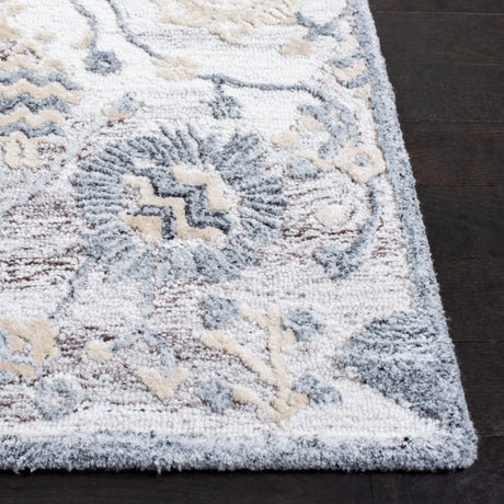 Safavieh Glamour Glm569E Light Brown/Grey Rugs - Safavieh - glm569e - 6r