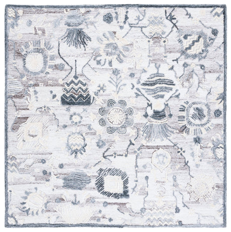 Safavieh Glamour Glm569E Light Brown/Grey Rugs - Safavieh - glm569e - 6sq