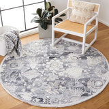 Safavieh Glamour Glm569G Grey/Ivory Rugs - Safavieh - glm569g - 6r