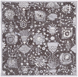 Safavieh Glamour Glm569T Dark Brown/Ivory Rugs - Safavieh - glm569t - 6sq