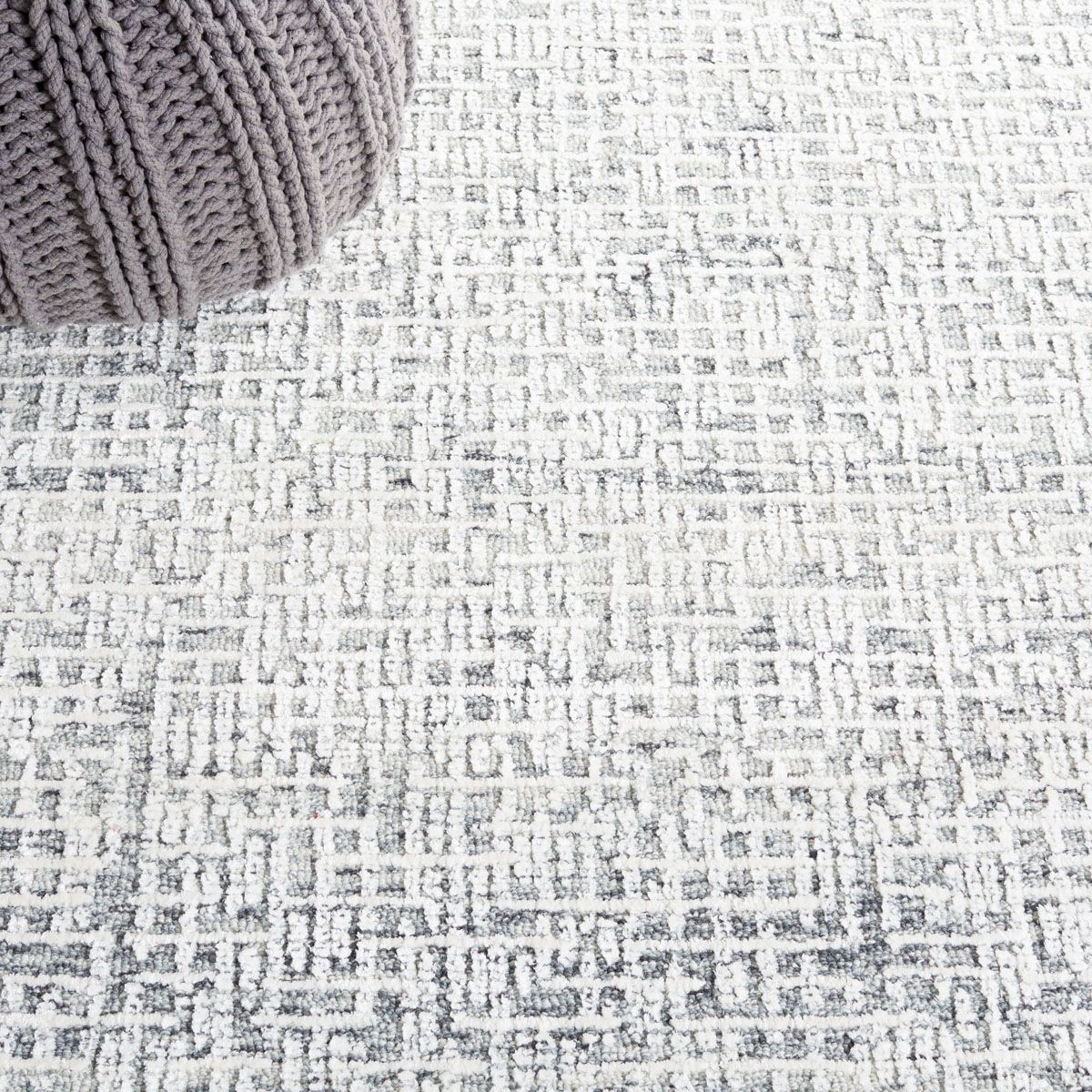 Safavieh Glamour Glm601F Grey/Ivory Rug - Safavieh - glm601f - 3