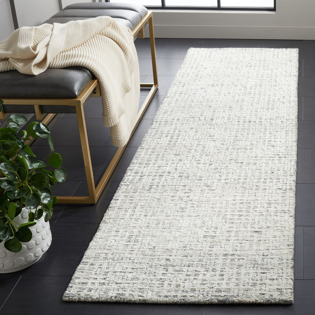 Safavieh Glamour Glm601F Grey/Ivory Rug - Safavieh - glm601f - 3