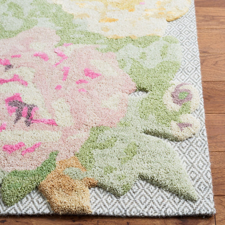 Safavieh Glamour Glm602P Pink/Grey Rug - Safavieh - glm602p - 3
