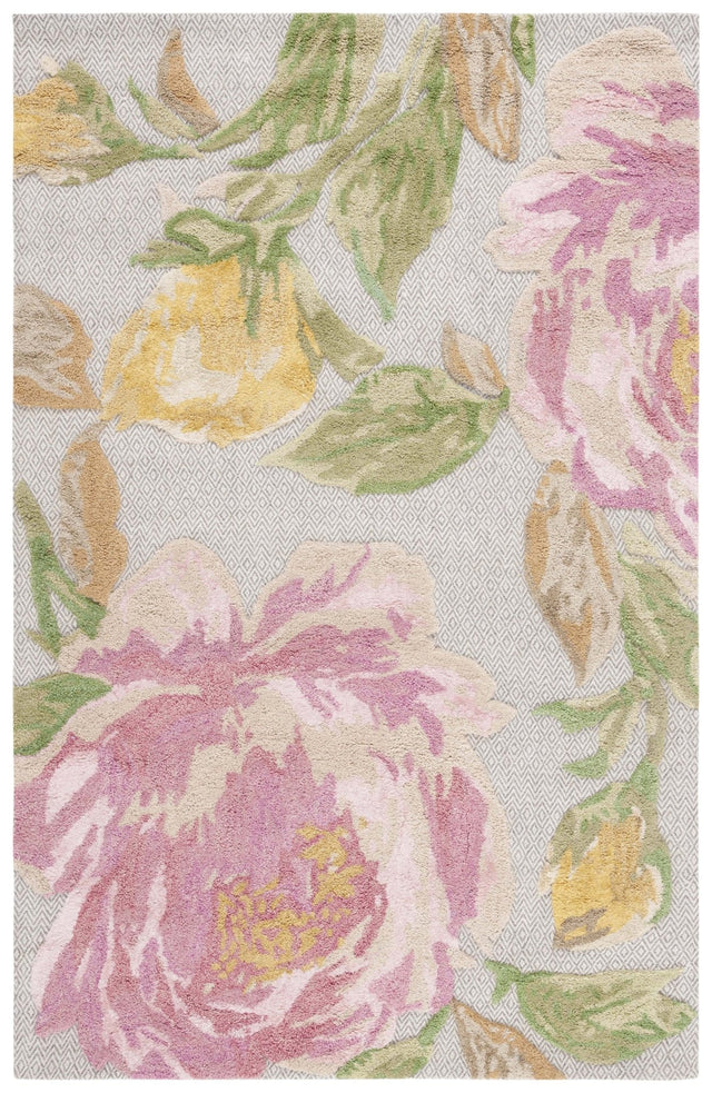 Safavieh Glamour Glm603U Pink/Grey Rug - Safavieh - glm603u - 3