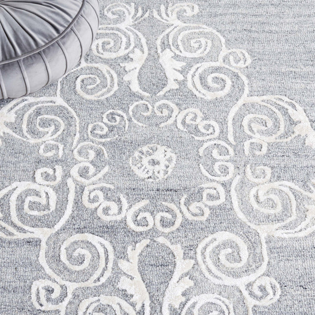Safavieh Glamour Glm604F Grey/Ivory Rug - Safavieh - glm604f - 28