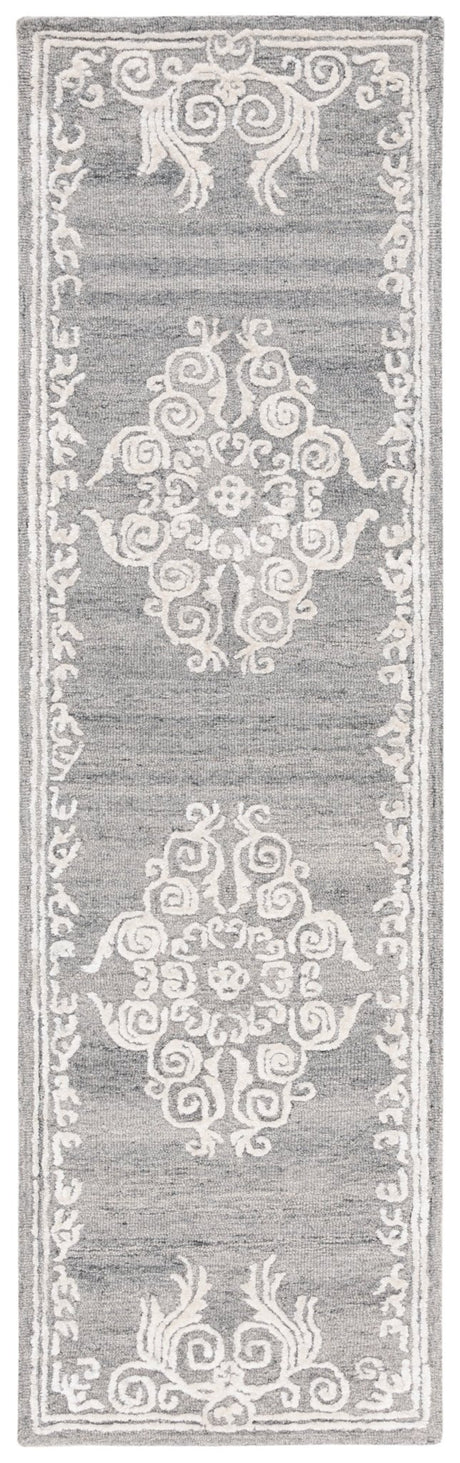 Safavieh Glamour Glm604F Grey/Ivory Rug - Safavieh - glm604f - 28