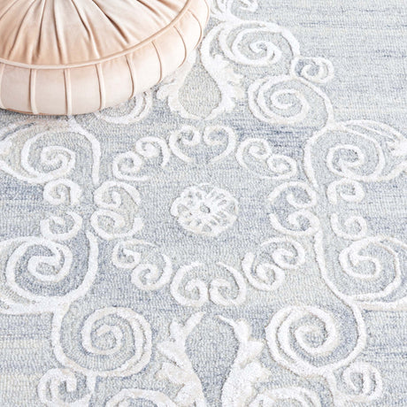 Safavieh Glamour Glm604G Silver/Ivory Rug - Safavieh - glm604g - 28