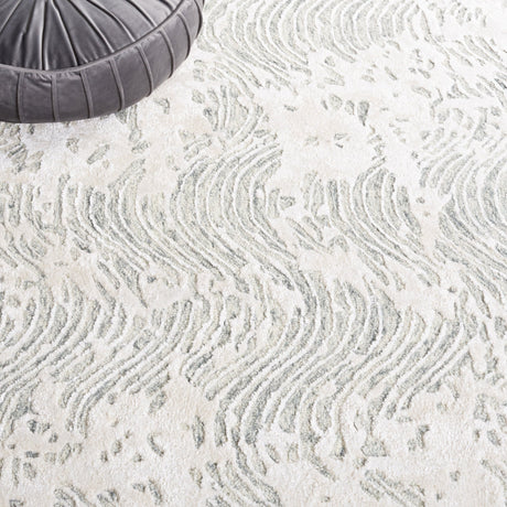 Safavieh Glamour Glm605F Grey/Ivory Rug - Safavieh - glm605f - 28