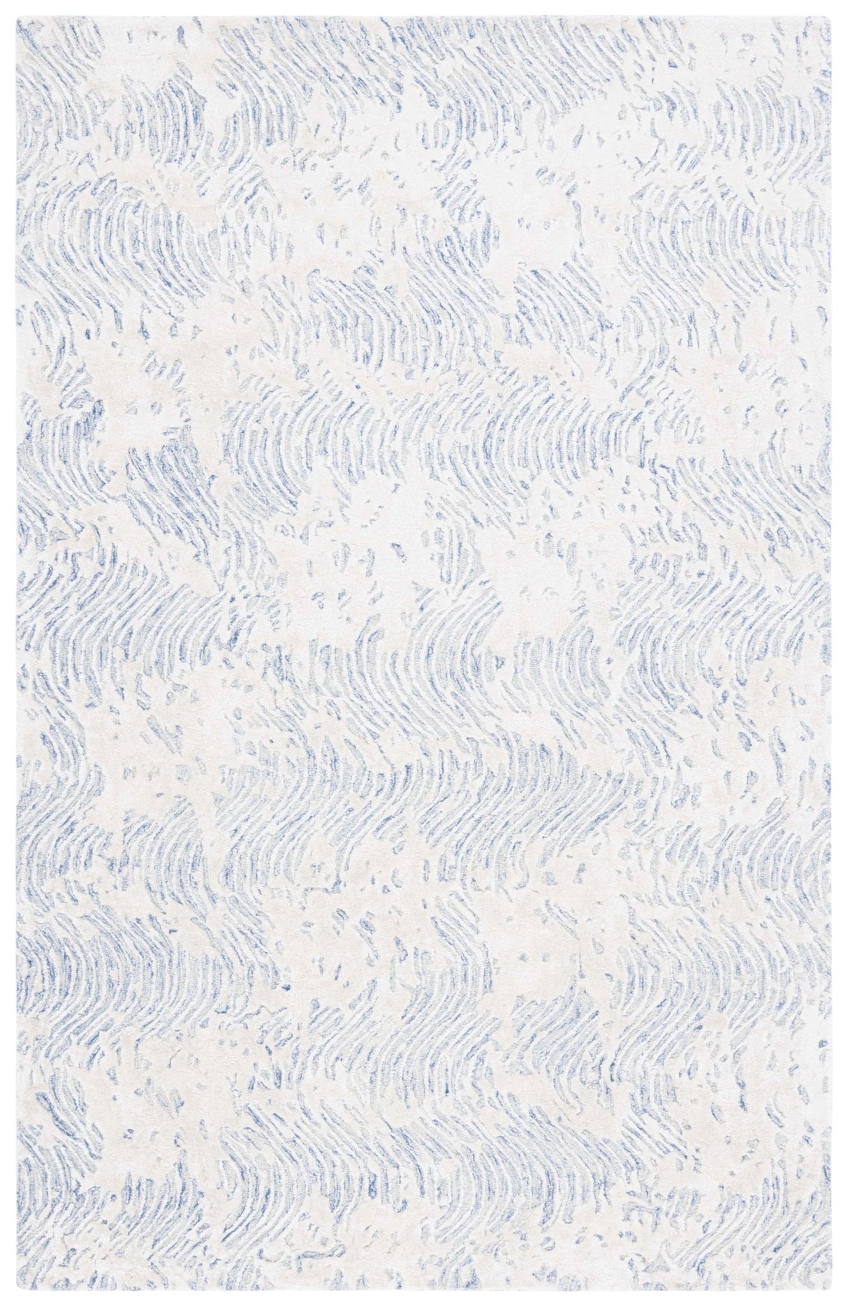 Safavieh Glamour Glm605M Blue/Ivory Rug - Safavieh - glm605m - 3