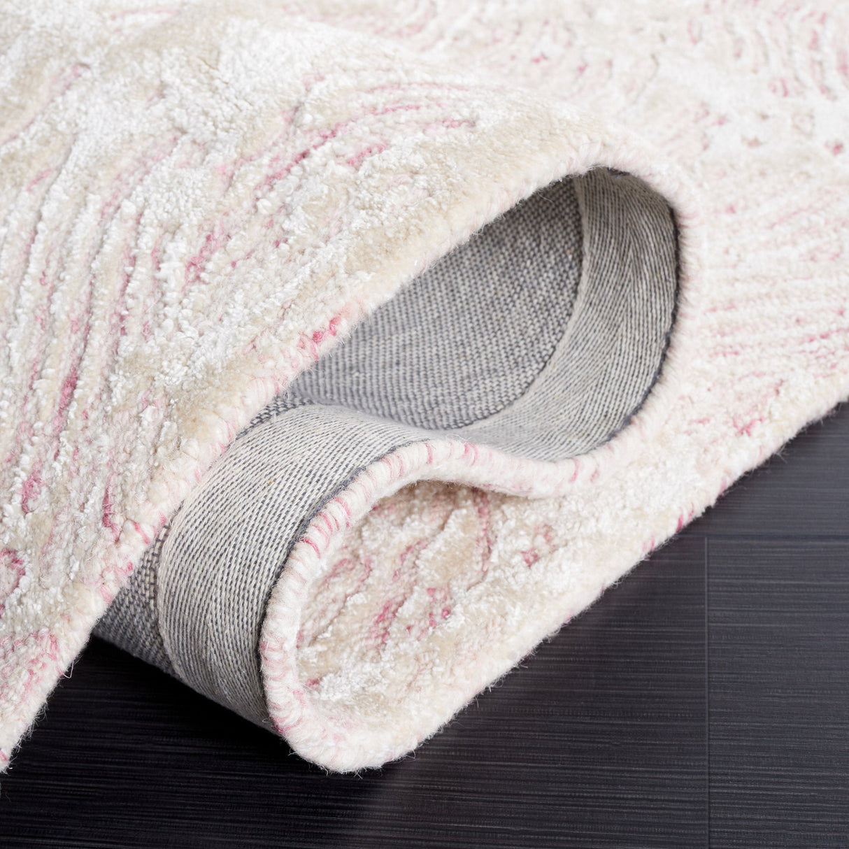 Safavieh Glamour Glm605U Pink/Ivory Rug - Safavieh - glm605u - 28