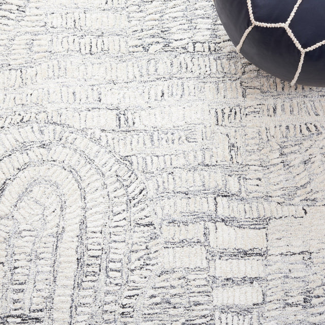 Safavieh Glamour Glm606F Grey/Ivory Rug - Safavieh - glm606f - 28
