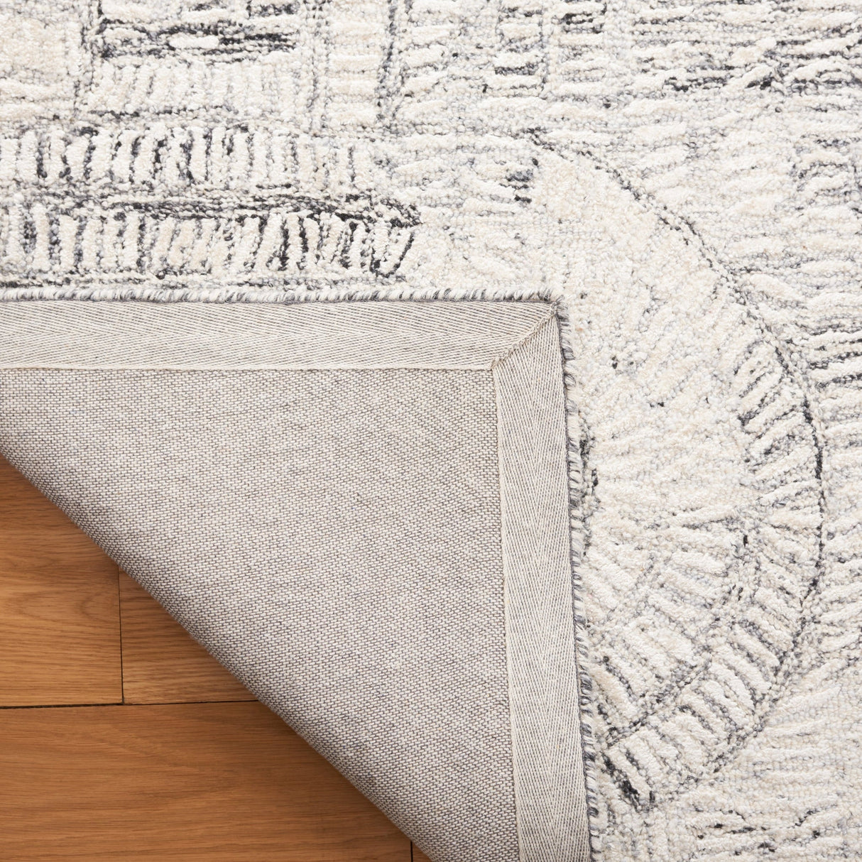 Safavieh Glamour Glm606F Grey/Ivory Rug - Safavieh - glm606f - 28