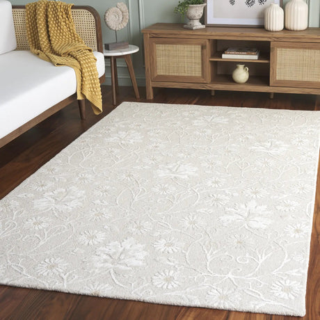 Safavieh Glamour 4'-0" x 6'-0" Rug in Ivory