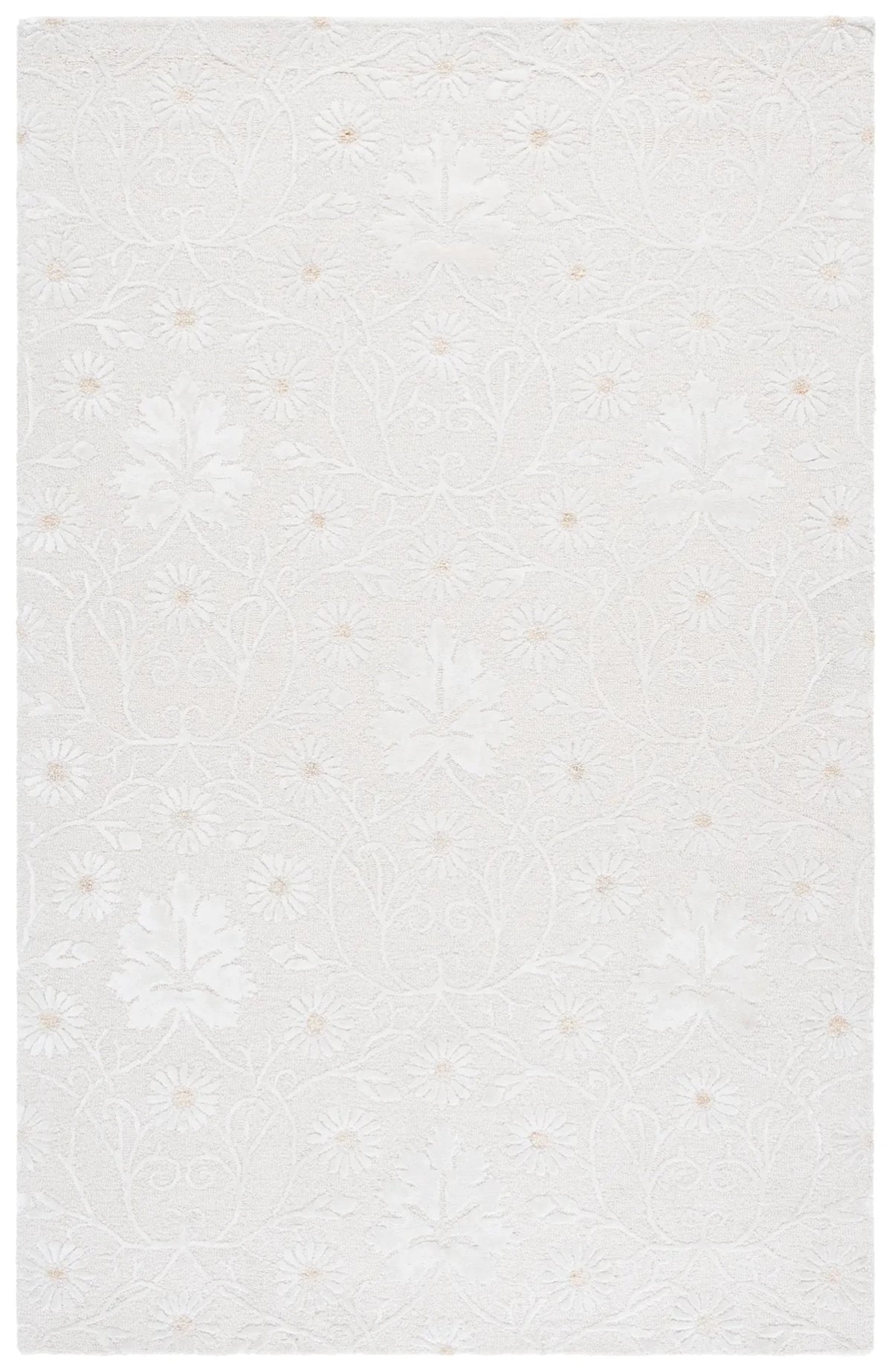 Safavieh Glamour 4'-0" x 6'-0" Rug in Ivory