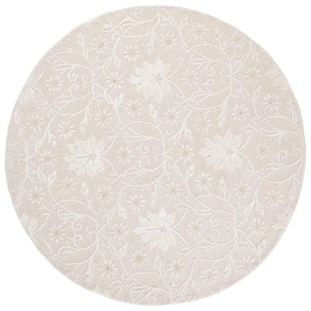 Safavieh Glamour 6'-0" x 6'-0" Rug in Ivory